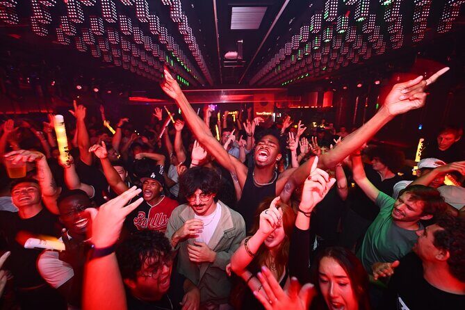 Osaka Dotonbori: Giraffe Nightclub VIP Package(For Foreign) - FAQs