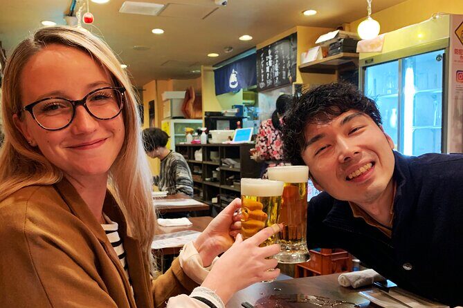 Osaka: Food & Bar Hopping Tour - Group Tour - Key Points