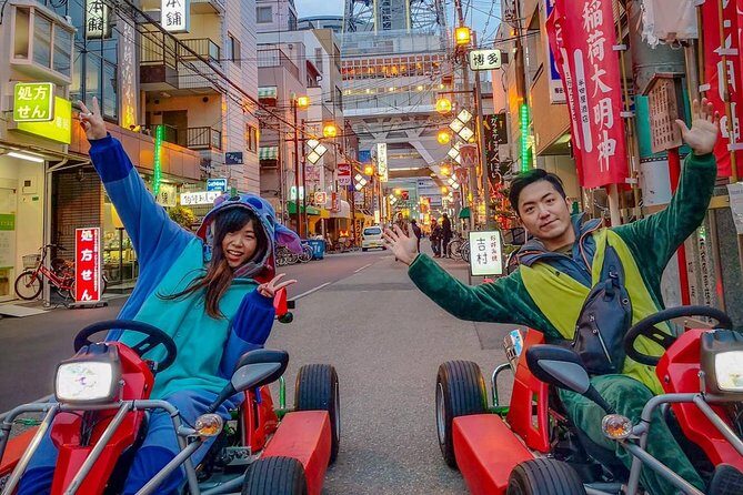 Osaka Go Karting Tour with Funny Costume - FAQ