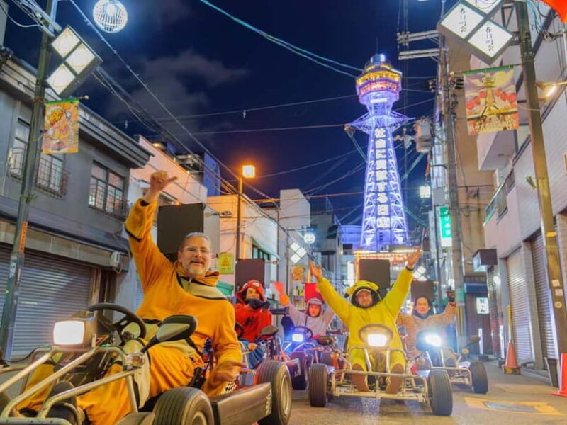 Osaka: Guided Go Karting Tour in a Funny Costume - Authentic Experiences & Real Reviews