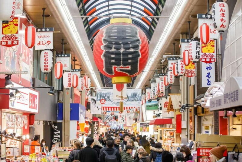 Osaka: Kuromon Market 1.5-Hour Seafood & Street Food Tour - What to Expect from the Tour