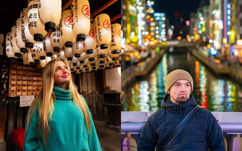 Osaka: Private Vibrant Nighttime Photoshoot (Dotonbori) - The Itinerary: What to Expect