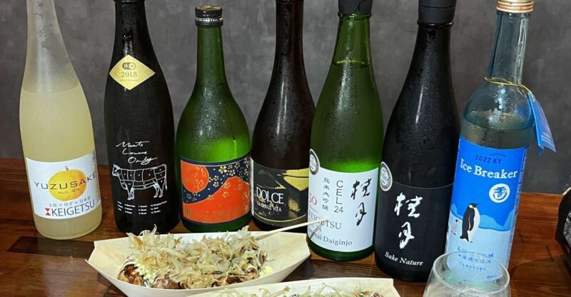 Osaka Sake Tasting with Takoyaki Cooking - The Sum Up