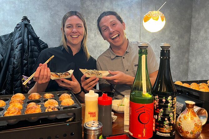 Osaka SAKE Tasting with Takoyaki DIY - An In-Depth Look at the Osaka Sake & Takoyaki Experience