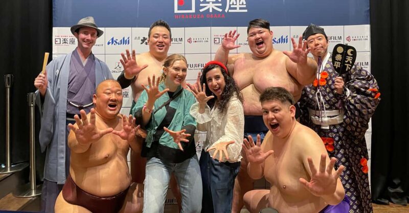Osaka: Sumo Stage Show with Bento & Fight + Photo Shooting - The Photo Opportunity and Food Experience
