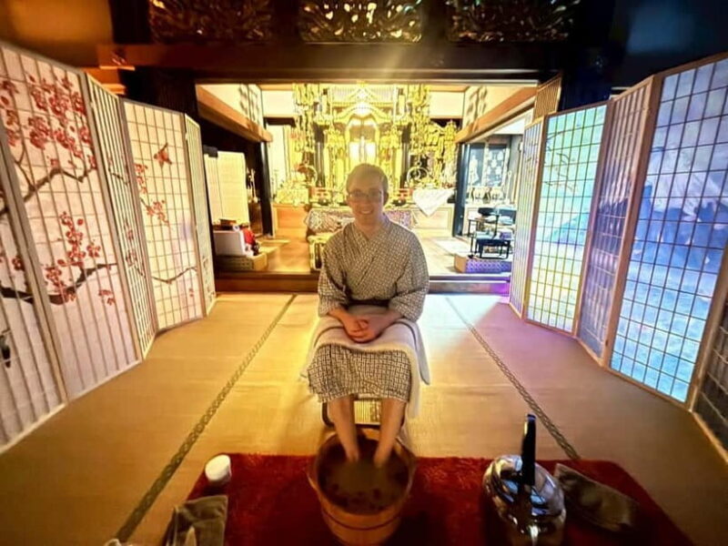 Osaka Temple Head Spa &Matcha Facial Refresh & Glow90min - The Welcome and Temple Visit