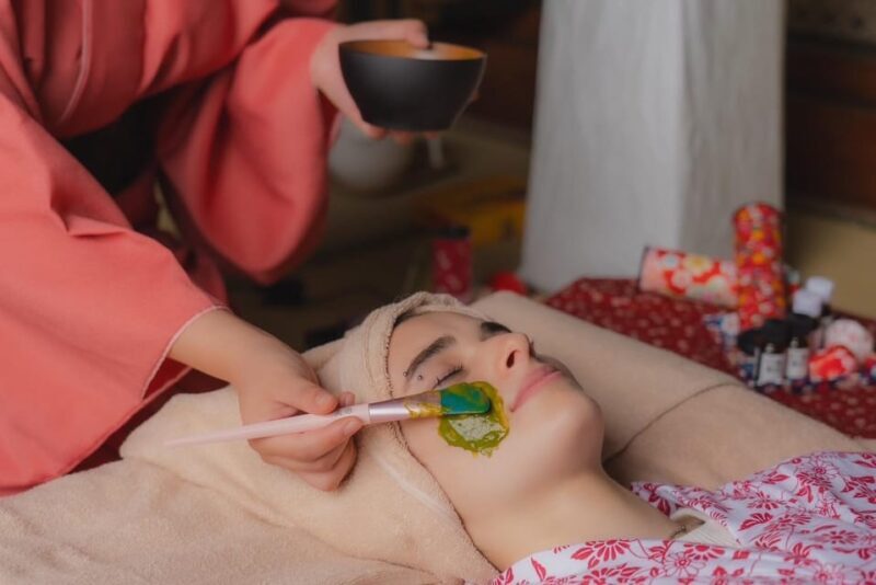 Osaka Temple Head Spa &Matcha Facial Refresh & Glow90min - Foot Bath with a Unique Touch