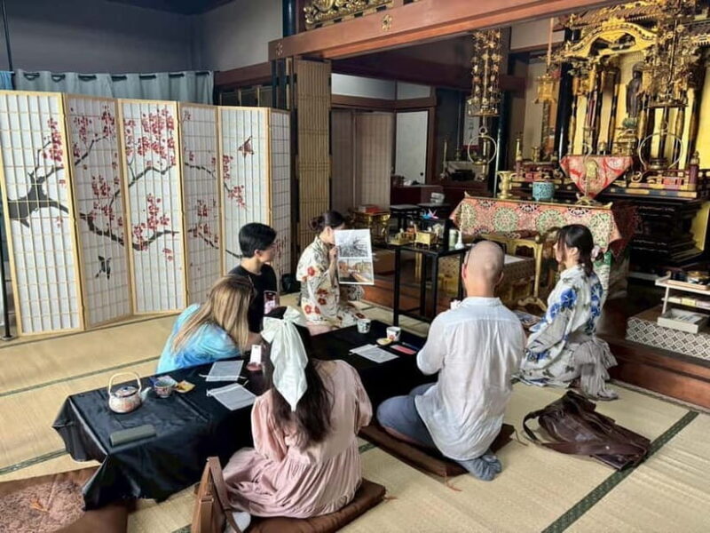Osaka: Temple Tour and Traditional Calligraphy Lesson - Practical Details and Logistics