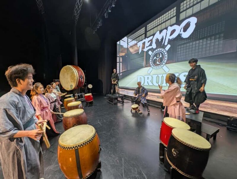 OSAKA:Feel the Power! Learn Taiko Drum from Professionals - Key Points