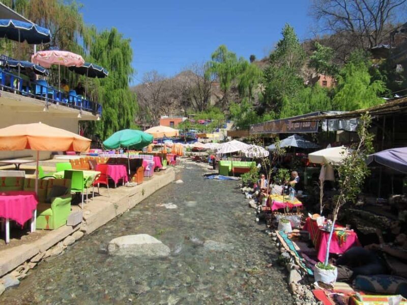 Ourika valley & atlas mountains guided tour from Marrakech - Relaxing by the River and a Traditional Berber Lunch