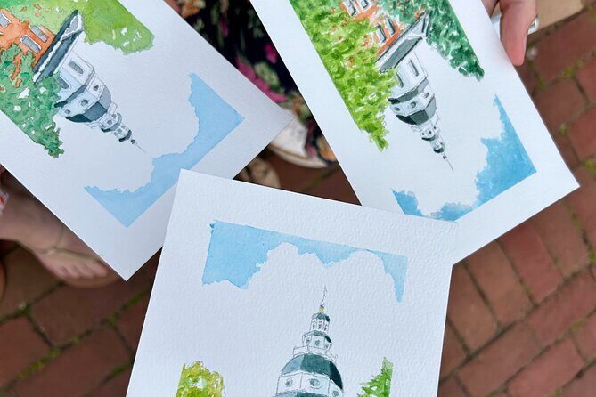 Outdoor Painting Activity with a Local Artist in Annapolis - Analyzing the Value