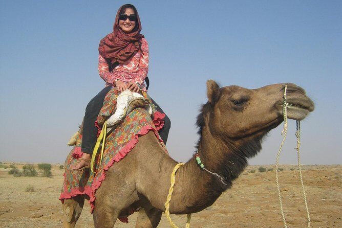 Over Night camel safari non touristic sand dune - Key Points