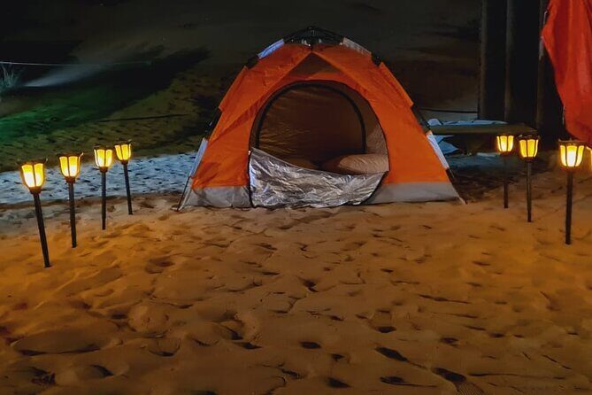 Overnight Desert Safari in Dubai With BBQ Dinner And Breakfast - Key Points