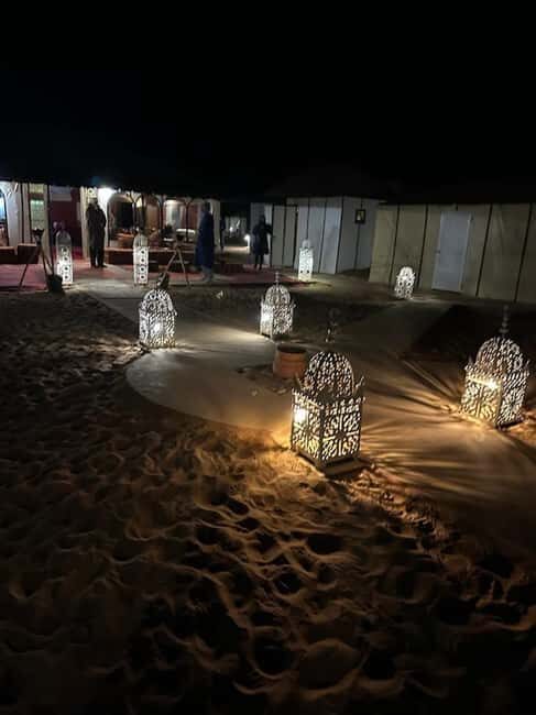 Overnight In Merzouga Desert Camp with Camel Rides and Food - FAQ