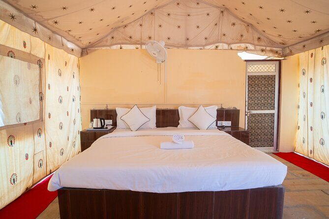 Overnight Stay in a luxury Camp with a cultural show & dinner. - The Luxury Tent Experience