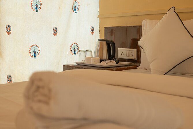 Overnight Stay in a luxury Camp with a cultural show & dinner. - Nighttime Under the Stars and Light Breakfast