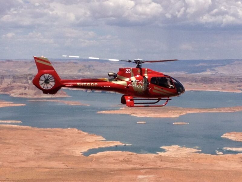 Page: Horseshoe Bend Helicopter Flight - The Sights from Above