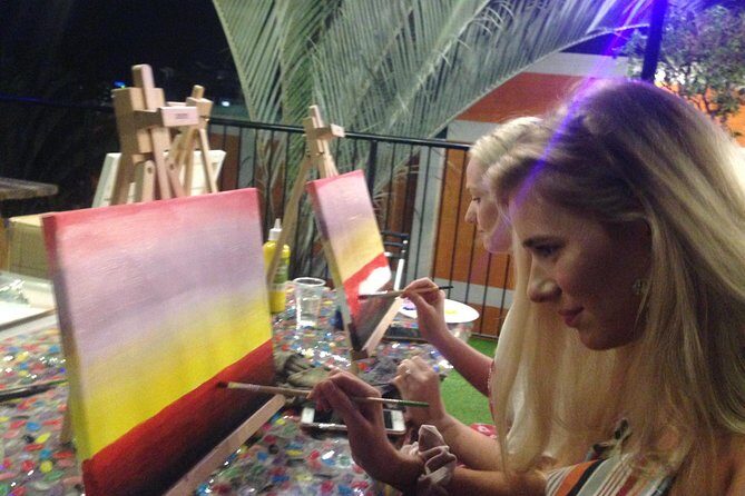Paint and Sip Art Lessons - What is the Paint and Sip Experience?