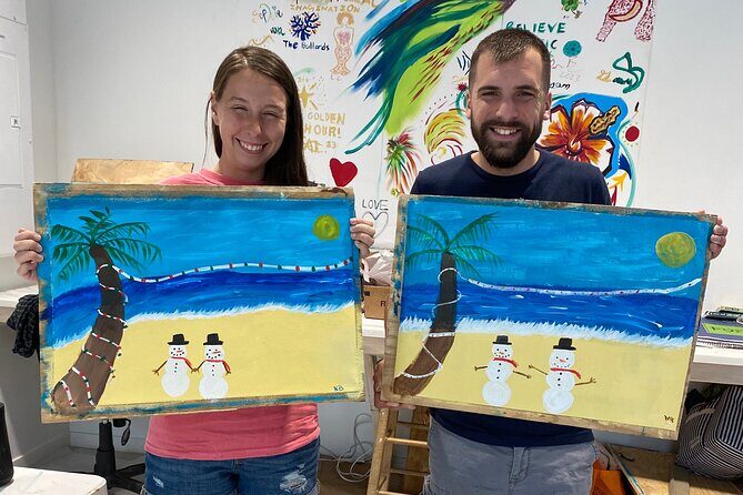 Paint and Sip at the Gallery and Wine Bar - Key Points