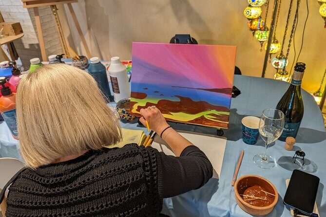 Paint and Sip Classes Brisbane: Acrylic Art, Canvas & Wine - Key Points