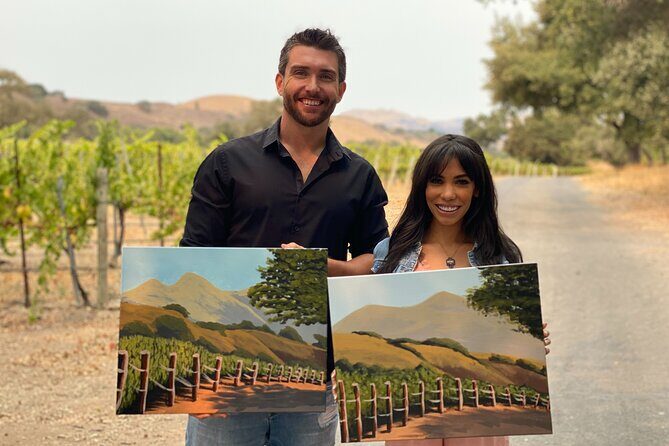 Paint in the Vineyard with Estate Wine Tasting - Key Points