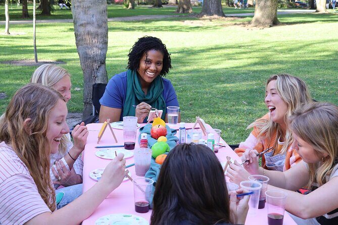 Paint Tiny Canvases in Forsyth Park - Key Points
