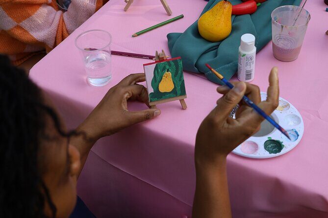 Paint Tiny Canvases in Forsyth Park - Price and Value