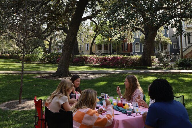 Paint Tiny Canvases in Forsyth Park - A Detailed Look at the Itinerary