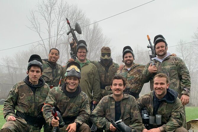 Paintball in the Pocono Mountains Pennsylvania - Key Points