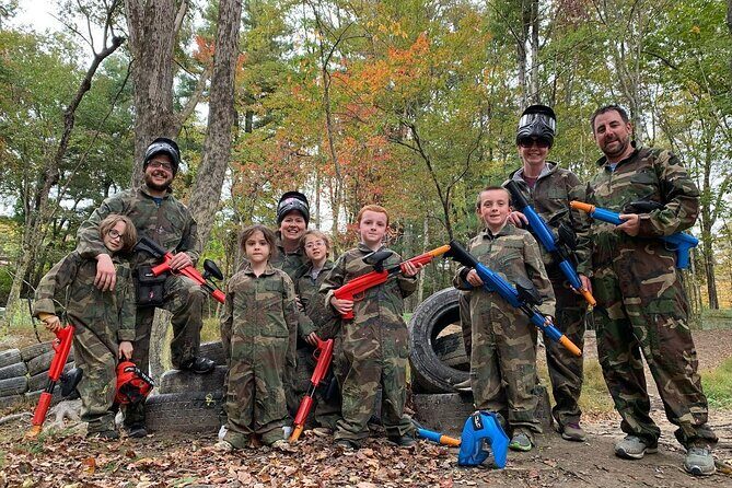 Paintball in the Pocono Mountains Pennsylvania - Practical Details