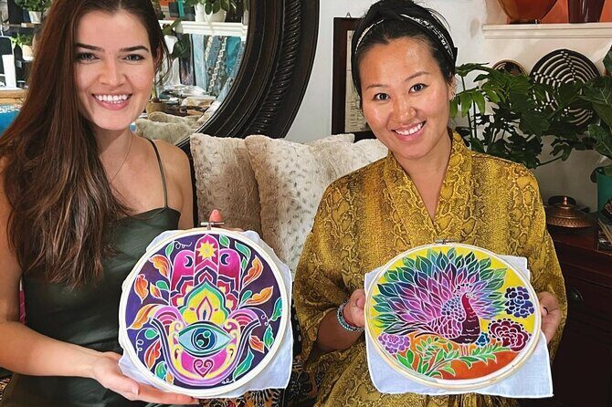 Painting Activity and Create Batik Art with a Malaysian Artist - Bringing Your Own Beverage