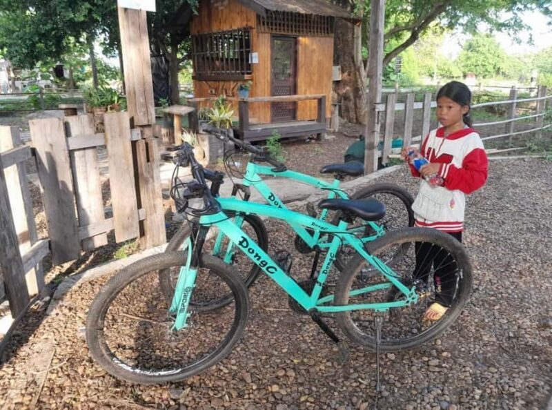 Pakse: 4000 Islands Bike Tour with Boat Cruise - Key Points