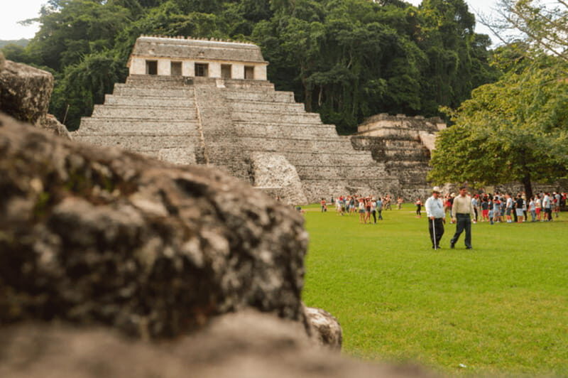 Palenque Archaeological Area and Roberto Barrios Waterfalls - A Closer Look at the Day