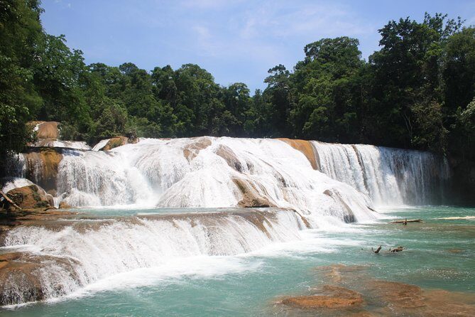 PALENQUE RUINS, AGUA AZUL and MISOL-HA (Private) - Agua Azul: A Visual Feast
