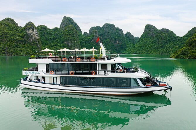 Pamela Luxury 5-Star Day Cruise: Explore Halong Bay with Lunch - Key Points