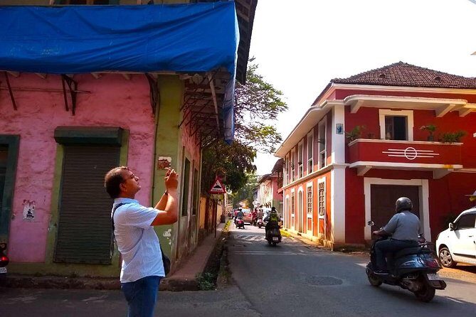 Panjim Heritage Walk for a culture in Goa - Second Stop: Sao Tome Old Quarter & River Views