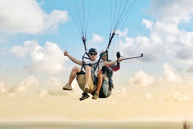 Paragliding Bali Nusa Dua cliff with Free Photo/Videos - What to Expect from Your Bali Paragliding Experience