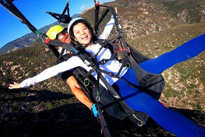 Paragliding Tandem Flight in San Bernardino California - Key Points