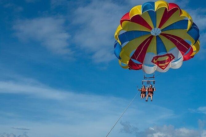 Parasailing Flight Experience with Transportation from Cancun - The Sum Up