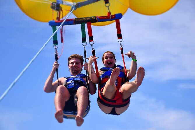 Parasailing in Waikiki from Oahu Hawaii - The Itinerary: From Boat to Sky