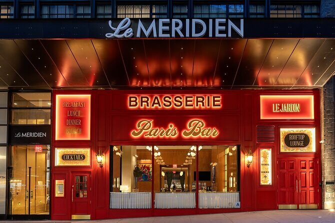 Parisian Dinner Steps from Central Park and Times Square - Key Points