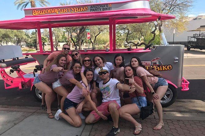 Party Bike Private Party Up To 14 People in Downtown Phoenix - FAQs
