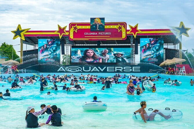 Pattaya Columbia Pictures Aquaverse Hollywood Theme Ticket - Key Points