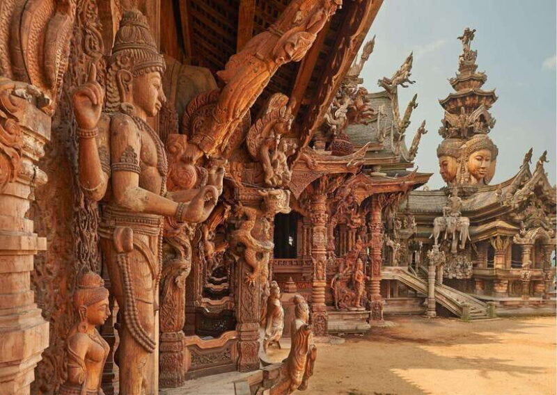Pattaya: Sanctuary of Truth Admission with Guided Tour - Key Points