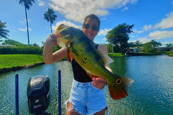 Peacock Bass Fishing Trip near Miami South Beach - What to Expect on the Water