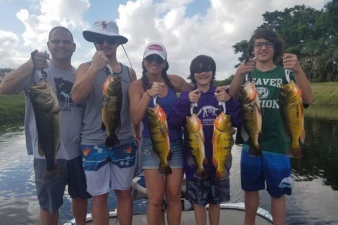 Peacock Bass Fishing Trips near Boca Raton - Key Points