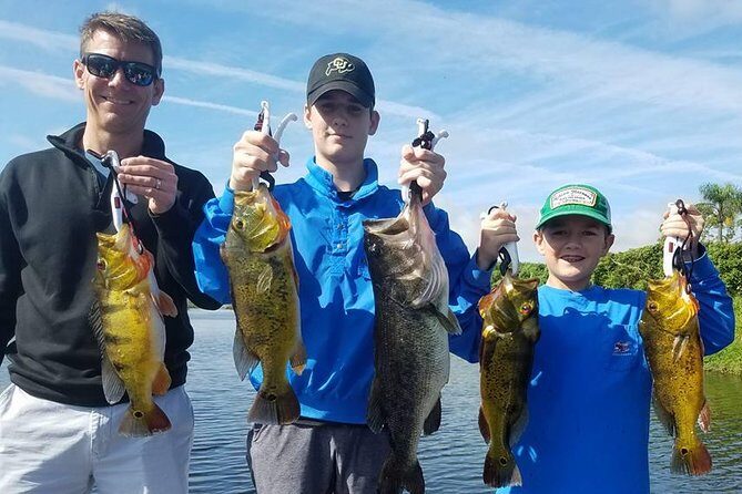Peacock Bass Fishing Trips Near Key Largo - Key Points