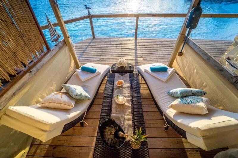 Pearl Island: Private Ocean View Cabana with Lunch - Key Points