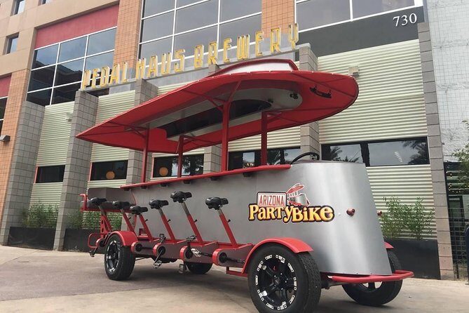 Pedal Bar Crawl Tour of Downtown Phoenix - FAQ