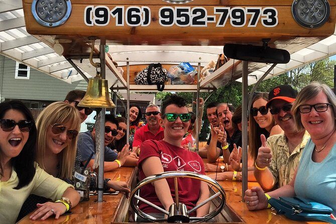 Pedal, Drink, and Bar hop through Sacramento on a 15 seat Beer Bike - An Authentic Taste of Sacramento’s Beer Scene